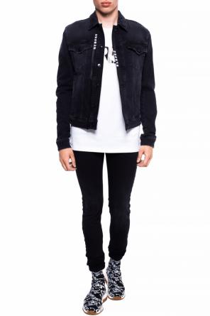 Denim jacket with logo, zdjęcie 2 Denim jacket with logo od Versace Versus